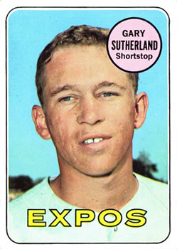 1969 Topps #326 Gary Sutherland Front