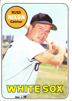 1969 Topps #363 Russ Nixon Front