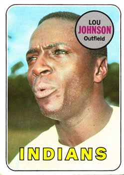 1969 Topps #367 Lou Johnson Front