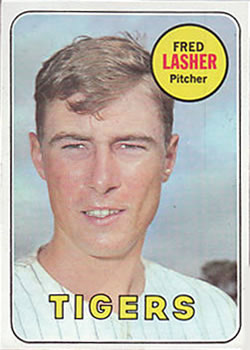1969 Topps #373 Fred Lasher Front