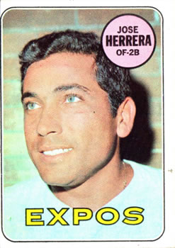 1969 Topps #378 Jose Herrera Front