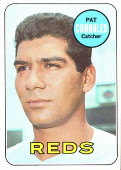 1969 Topps #382 Pat Corrales Front