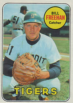 1969 Topps #390 Bill Freehan Front