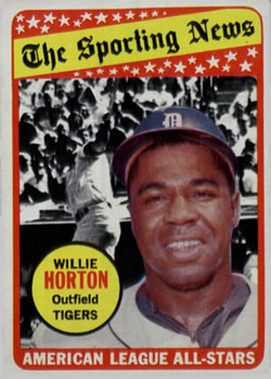 1969 Topps #429 Willie Horton Front