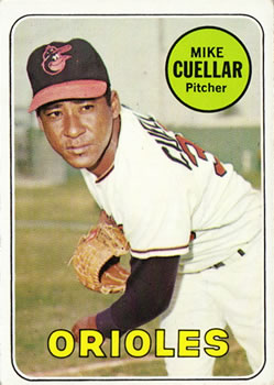 1969 Topps #453 Mike Cuellar Front