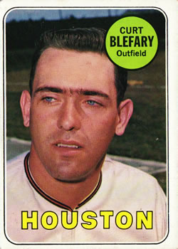 1969 Topps #458 Curt Blefary Front