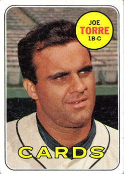 1969 Topps #460 Joe Torre Front