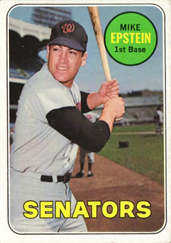 1969 Topps #461 Mike Epstein Front