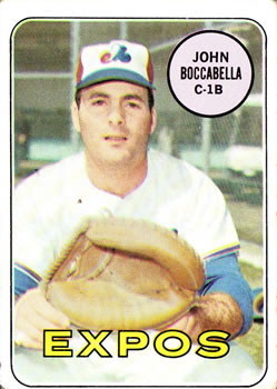1969 Topps #466 John Boccabella Front