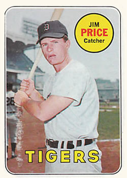 1969 Topps #472 Jim Price Front