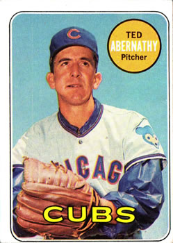 1969 Topps #483 Ted Abernathy Front