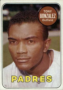 1969 Topps #501 Tony Gonzalez Front