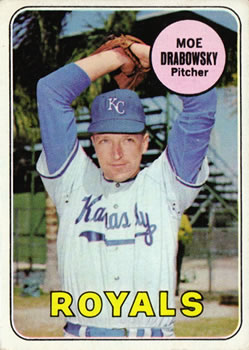 1969 Topps #508 Moe Drabowsky Front