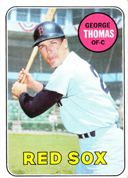 1969 Topps #521 George Thomas Front