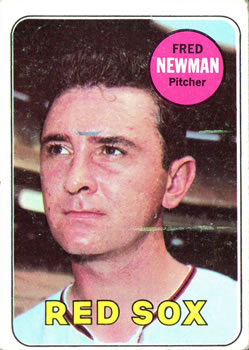 1969 Topps #543 Fred Newman Front