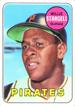 1969 Topps #545 Willie Stargell Front