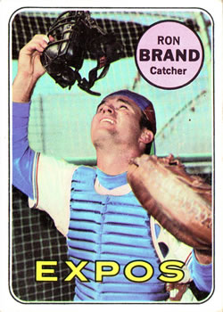 1969 Topps #549 Ron Brand Front