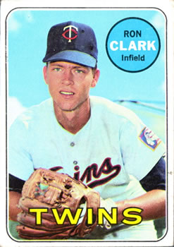 1969 Topps #561 Ron Clark Front