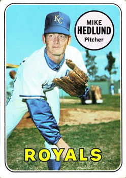 1969 Topps #591 Mike Hedlund Front