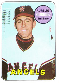 1969 Topps #653 Aurelio Rodriguez Front