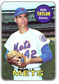 1969 Topps #72 Ron Taylor Front