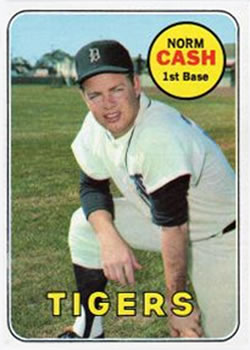 1969 Topps #80 Norm Cash Front