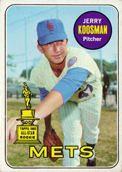 1969 Topps #90 Jerry Koosman Front