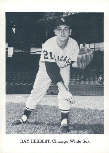 1963 Jay Publishing Chicago White Sox #NNO Ray Herbert Front
