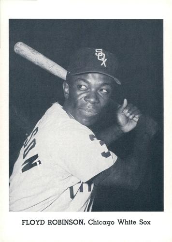 1963 Jay Publishing Chicago White Sox #NNO Floyd Robinson Front