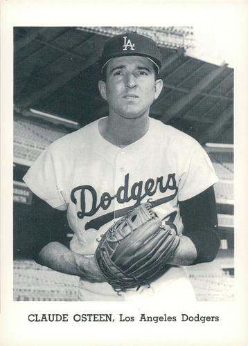 1965 Jay Publishing Los Angeles Dodgers Set A #NNO Claude Osteen Front
