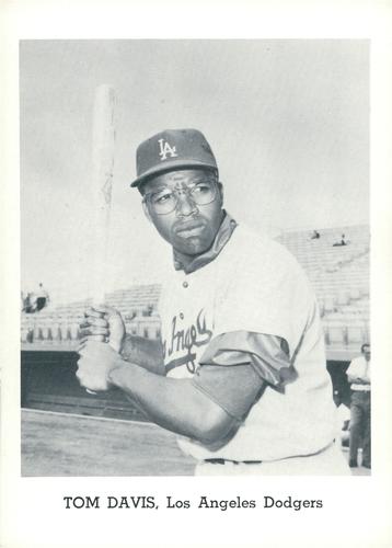 1965 Jay Publishing Los Angeles Dodgers Set B #NNO Tom Davis Front