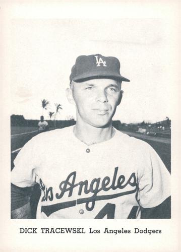 1965 Jay Publishing Los Angeles Dodgers Set B #NNO Dick Tracewski Front