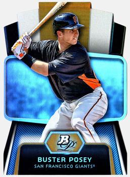 2012 Bowman Platinum - Cutting Edge Stars #CES-BP Buster Posey Front