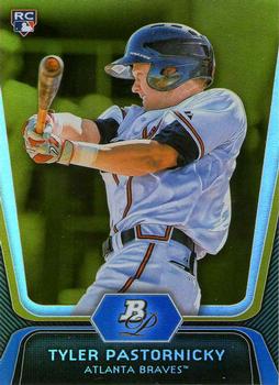 2012 Bowman Platinum - Gold #17 Tyler Pastornicky Front