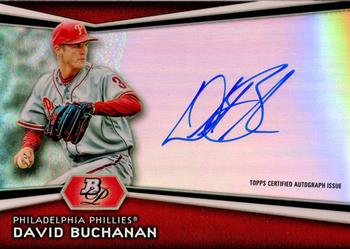 2012 Bowman Platinum - Prospect Autographs #AP-DBU David Buchanan Front