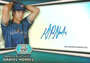 2012 Bowman Platinum - Prospect Autographs #AP-DN Daniel Norris Front