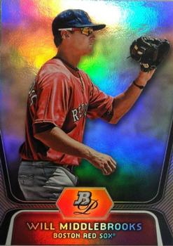 2012 Bowman Platinum - Prospects #BPP26 Will Middlebrooks Front