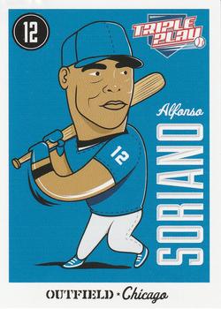 2012 Panini Triple Play #13 Alfonso Soriano Front
