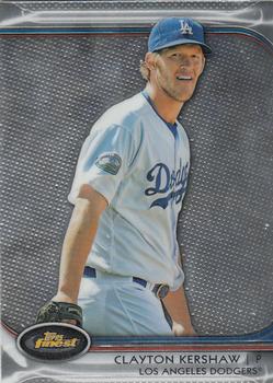 2012 Finest #50 Clayton Kershaw Front