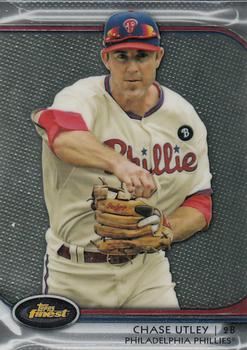 2012 Finest #54 Chase Utley Front