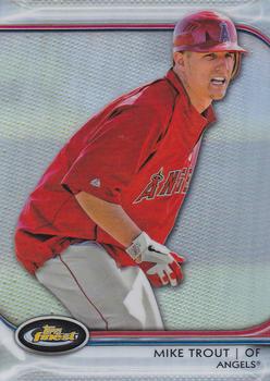 2012 Finest #78 Mike Trout Front