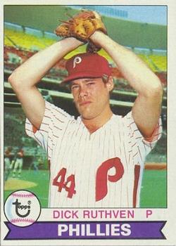 1979 Topps Burger King Philadelphia Phillies #6 Dick Ruthven Front