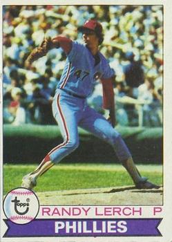1979 Topps Burger King Philadelphia Phillies #8 Randy Lerch Front