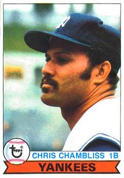 1979 Topps Burger King New York Yankees #12 Chris Chambliss Front