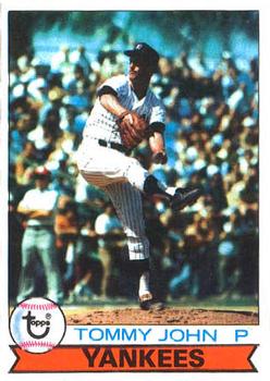1979 Topps Burger King New York Yankees #9 Tommy John Front