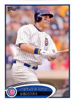2012 Topps Mini #334 Anthony Rizzo Front
