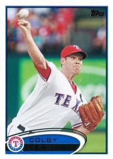 2012 Topps Mini #18 Colby Lewis Front