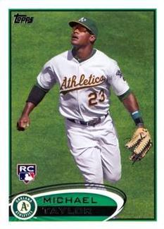 2012 Topps Mini #36 Michael Taylor Front