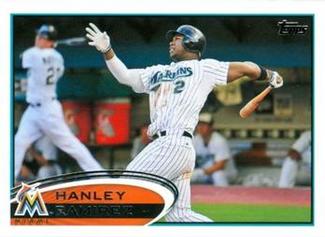 2012 Topps Mini #60 Hanley Ramirez Front