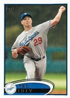 2012 Topps Mini #122 Ted Lilly Front